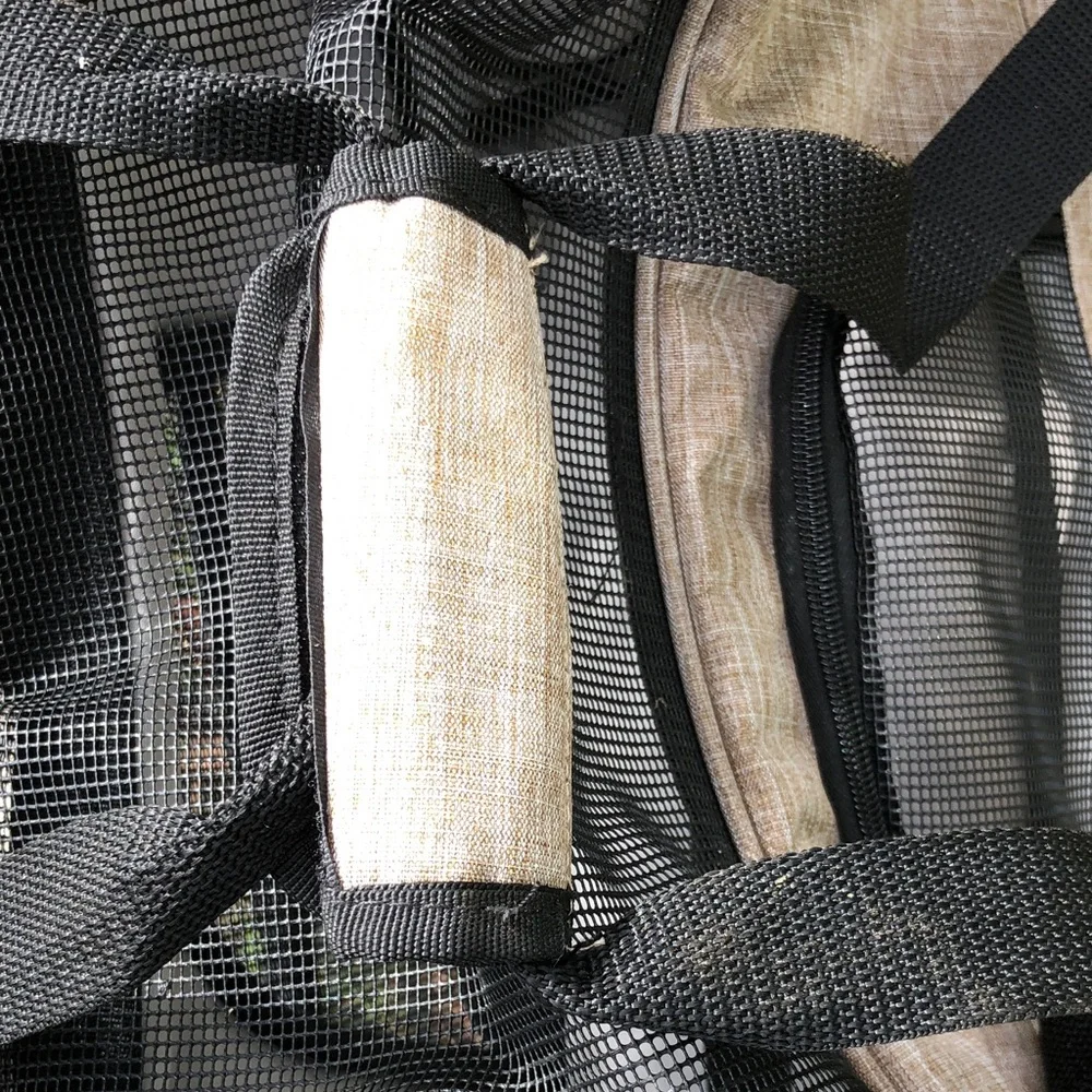 Pet Carrier with Mesh Panels